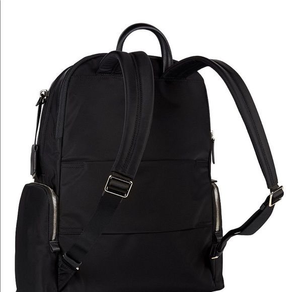 Tumi Black Backpack with Gold Hardware main image 8